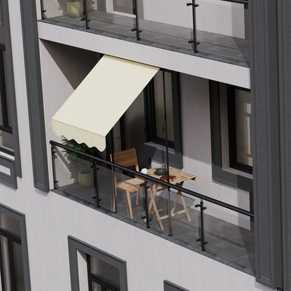 Klemmmarkise Kapstadt 200x120 cm Beige - Palo24