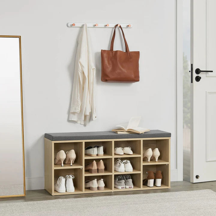 scarpiera 104x30x48 cm effetto legno