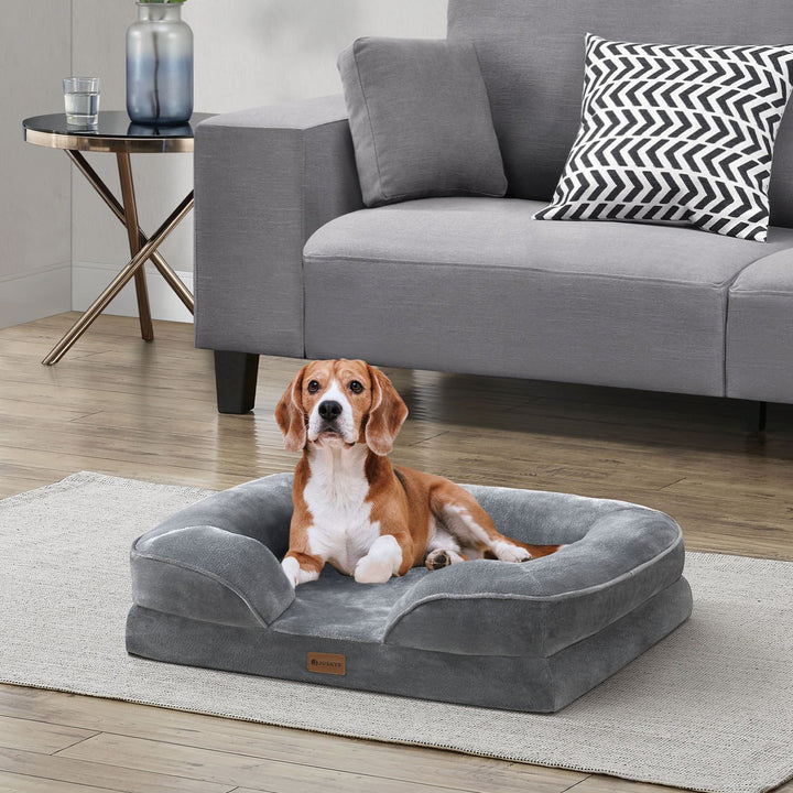 Hundebett Sheena M Orthopädisches Haustierbett Grau - Palo24