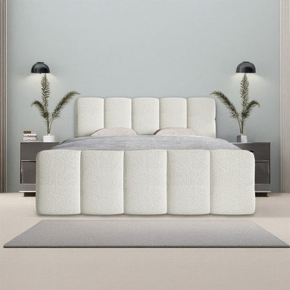 Boxspringbett Manitoba 180x200 cm Creme
