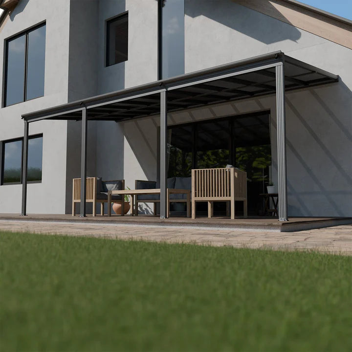 Toit de terrasse Borneo 6x3 m gris