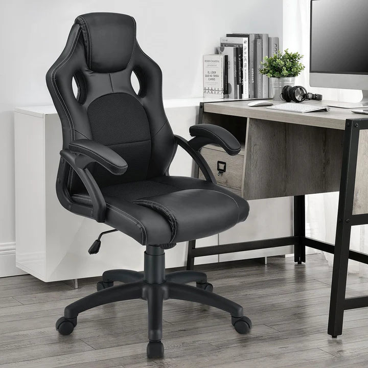 Chaise de bureau Racing Montréal (Noir)