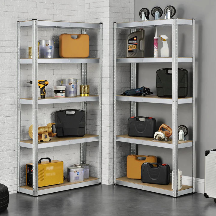 2er Set Lagerregal Schwerlastregale "Basic" 180 x 90 x 40 cm