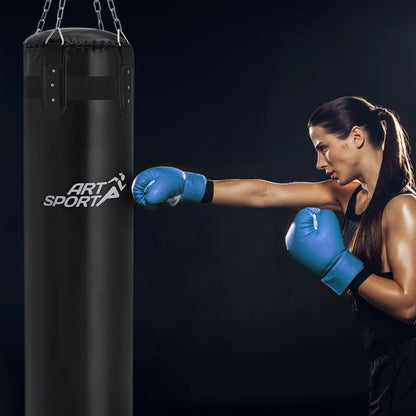 Sac de frappe 30kg avec chaîne en acier 4 points et mousqueton