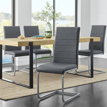 Freischwinger Esszimmerstühle Vegas 4er Set