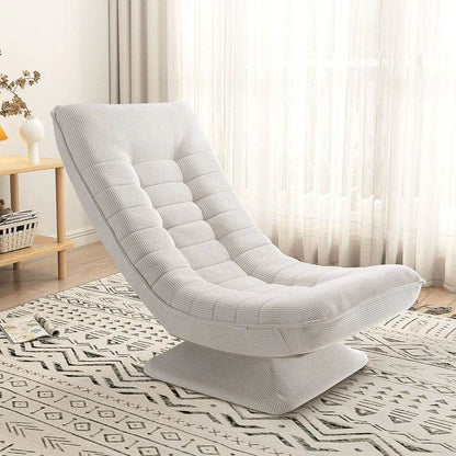 Relaxsessel Korsika mit Cord 360° drehbar Beige - Palo24