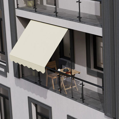 Klemmmarkise Kapstadt 300x120 cm Beige - Palo24