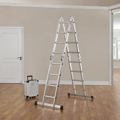 Scala multifunzionale in alluminio 4,7m