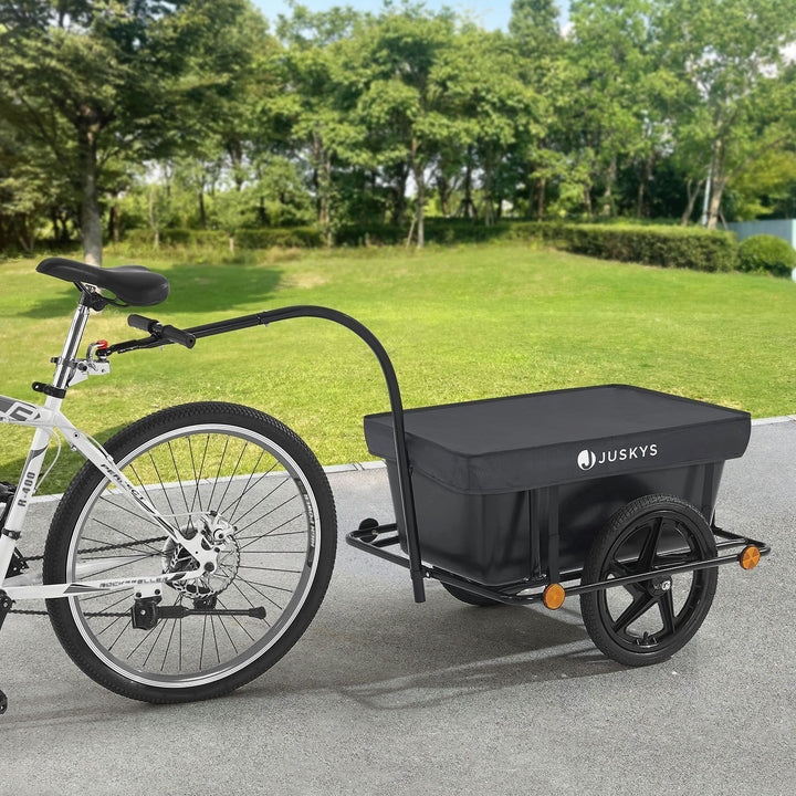 Fahrradanhänger 90 Liter Transportanhänger - Palo24