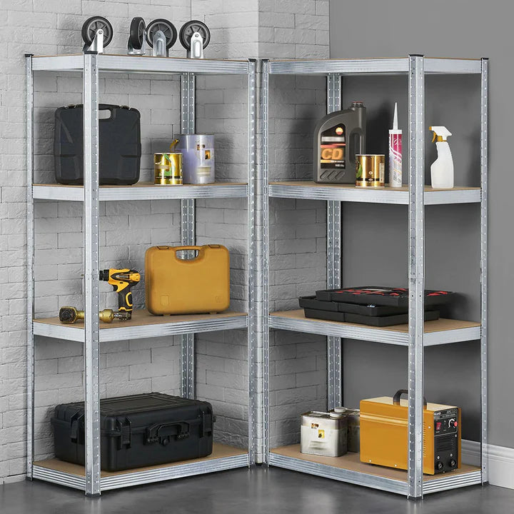 Set di 2 ripiani portaoggetti "Easy" 160 x 80 x 40 cm