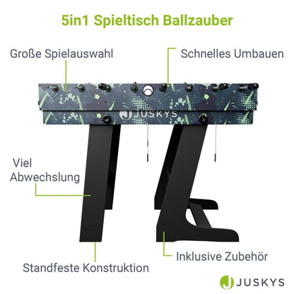 5in1 Multi-Spieltisch Ballzauber - Palo24