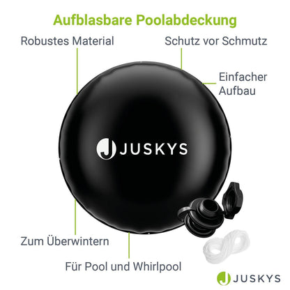 Aufblasbare Poolabdeckung Rund 3 m - Palo24