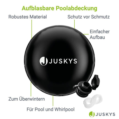 Aufblasbare Poolabdeckung Rund 4 m - Palo24