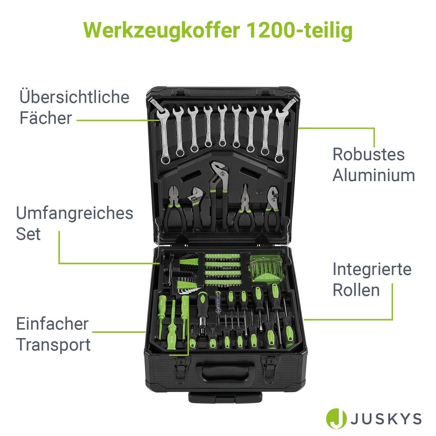 Werkzeugkoffer 1200-teilig - Palo24