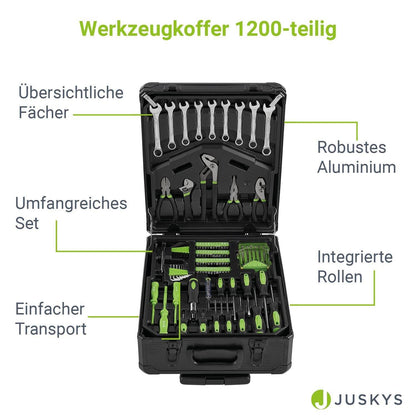 Werkzeugkoffer 1200-teilig - Palo24