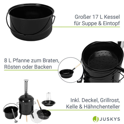 Gulaschkanone aus rostfreiem Edelstahl - Palo24