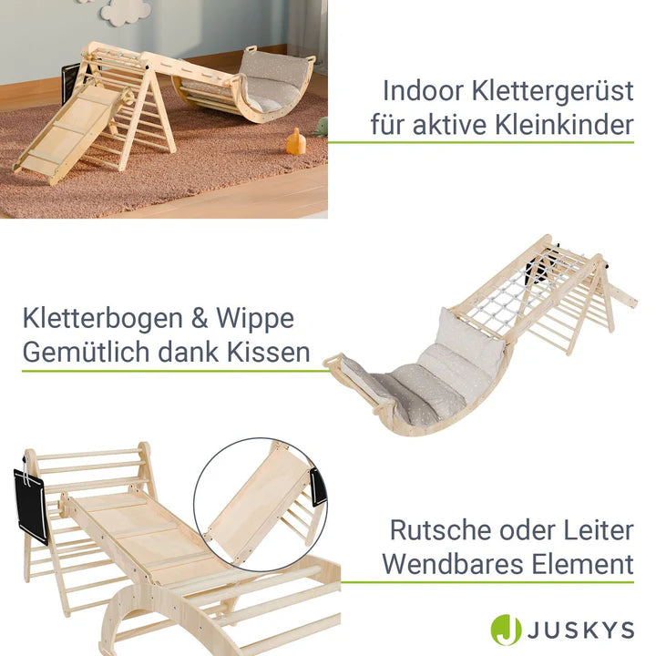 Kletterdreieck Movario Vielseitiges Indoor-Klettergerüst - Palo24