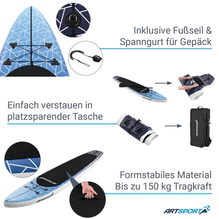Stand Up Paddling Board Deep Ocean