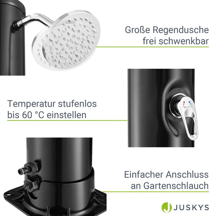 Gartendusche Solardusche Victoria 20 Liter Tank