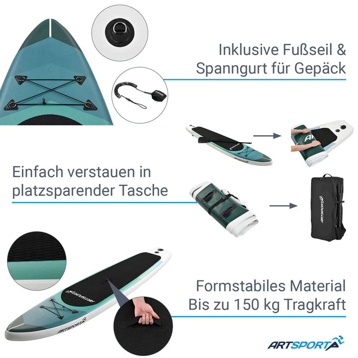 Stand Up Paddling Board Blue Wave