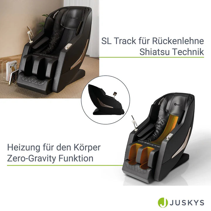 Massagestuhl Paros Schwarz