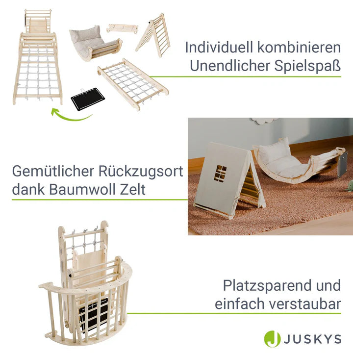 Kletterdreieck Movario Vielseitiges Indoor-Klettergerüst - Palo24