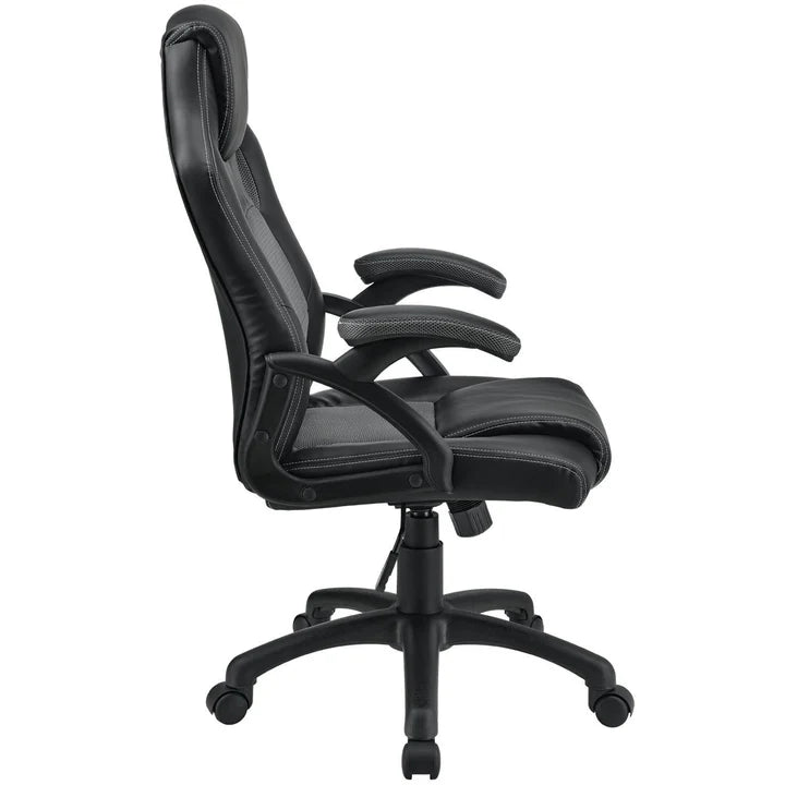 Chaise de bureau Racing Montréal (Gris)
