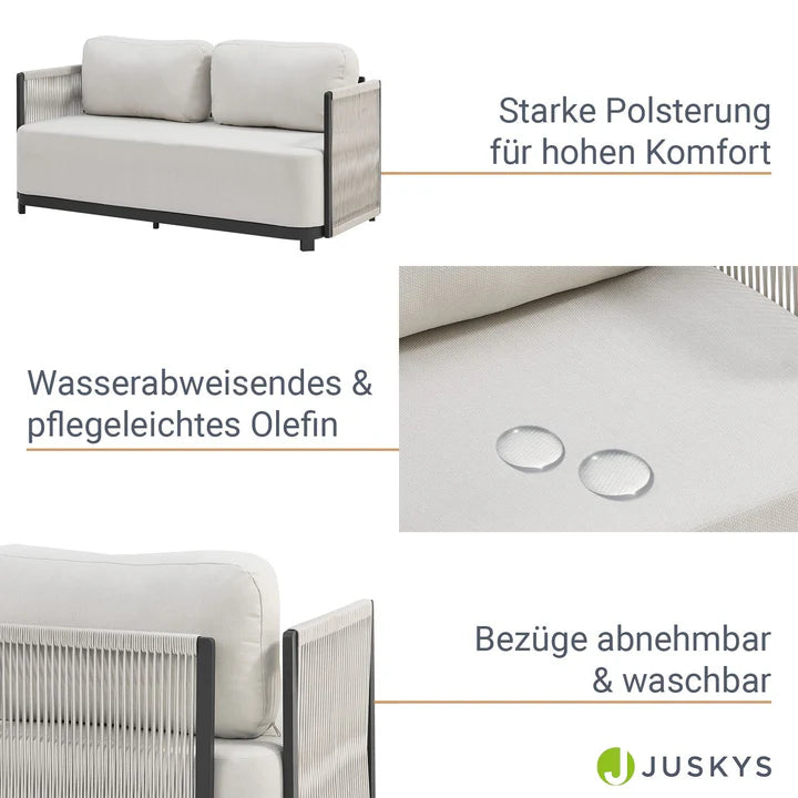 Premium Gartenlounge Set Curacao - Palo24