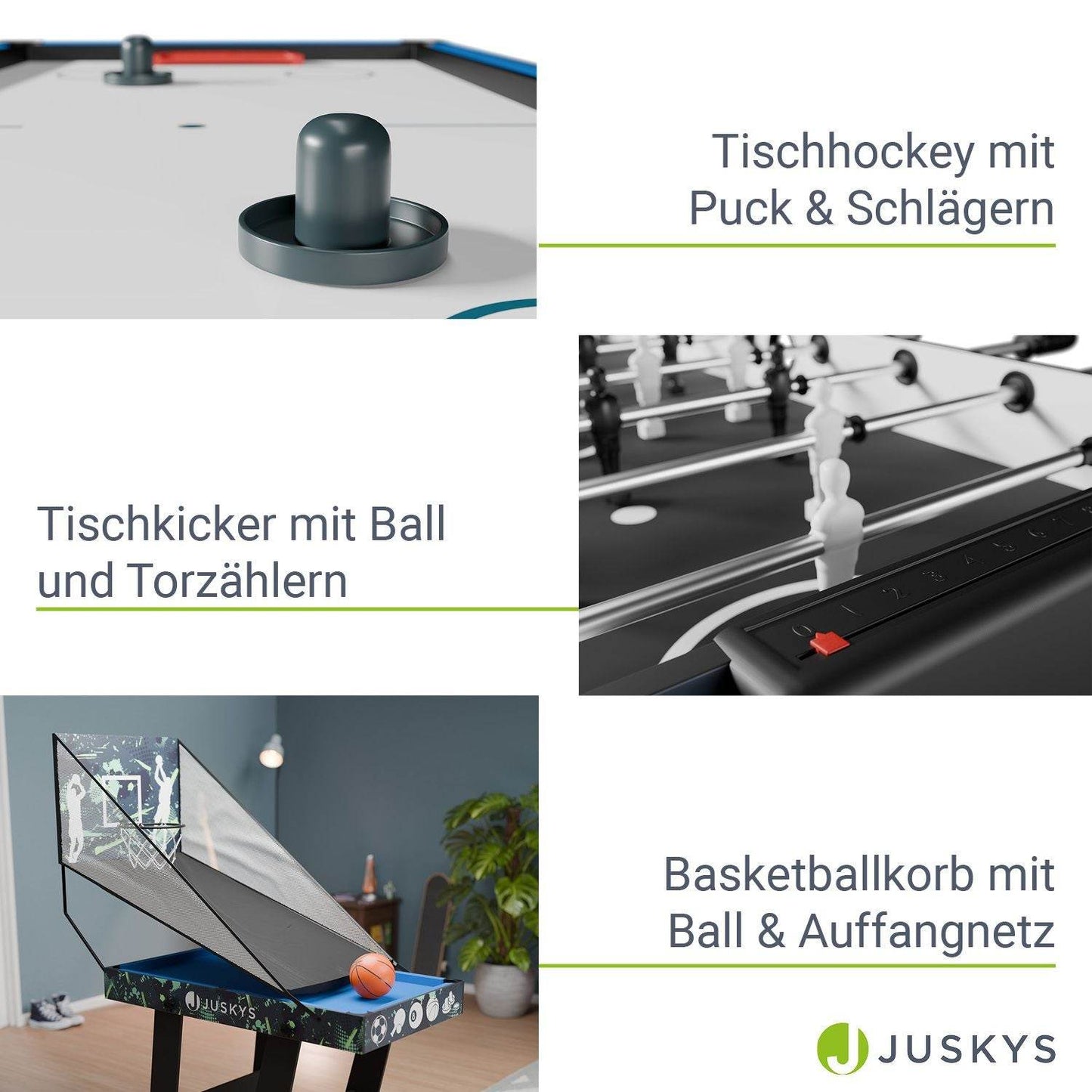 5in1 Multi-Spieltisch Ballzauber - Palo24
