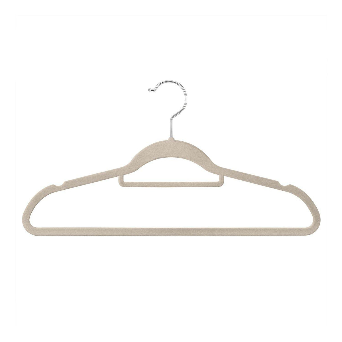Kleiderbügel Samt 30er Set Khaki - Palo24