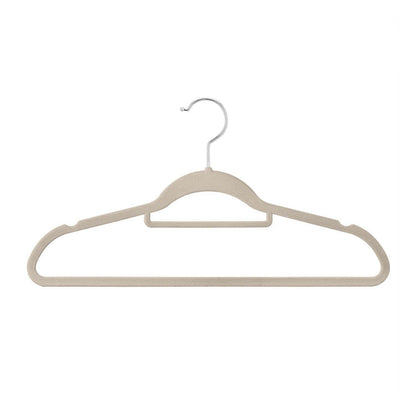 Kleiderbügel Samt 30er Set Khaki - Palo24