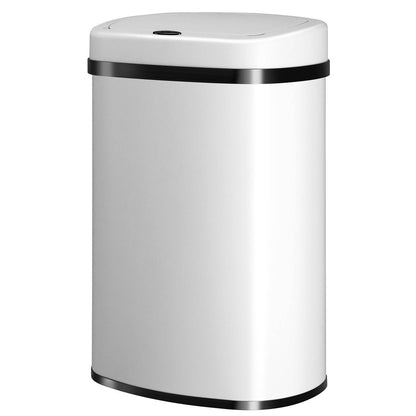 Automatischer Mülleimer mit Sensor - 50L Weiss - Palo24