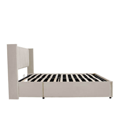 Polsterbett Savona 140 - Beige - Palo24