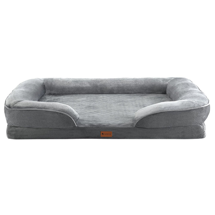Hundebett Sheena XL Orthopädisches Haustierbett Grau - Palo24