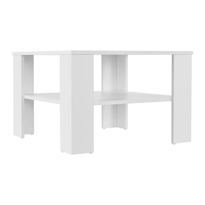 Couchtisch Beistelltisch  in Weiss 60x60 cm