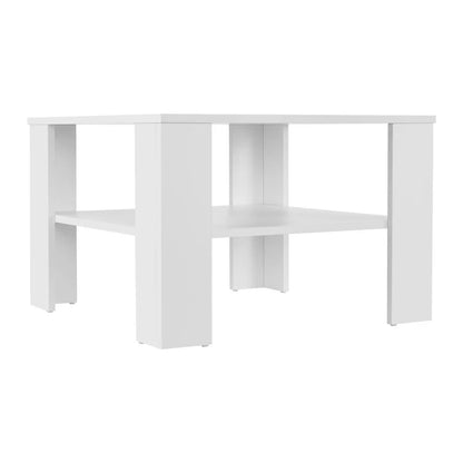 Couchtisch Beistelltisch  in Weiss 60x60 cm