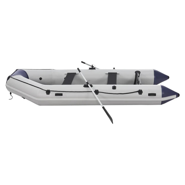 Schlauchboot Paddelboot grau mit Aluboden - 3,80m inkl. Verzollungsnachweiss