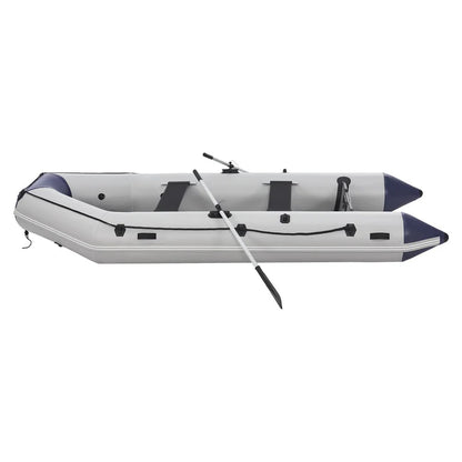 Schlauchboot Paddelboot grau mit Aluboden - 3,80m inkl. Verzollungsnachweiss