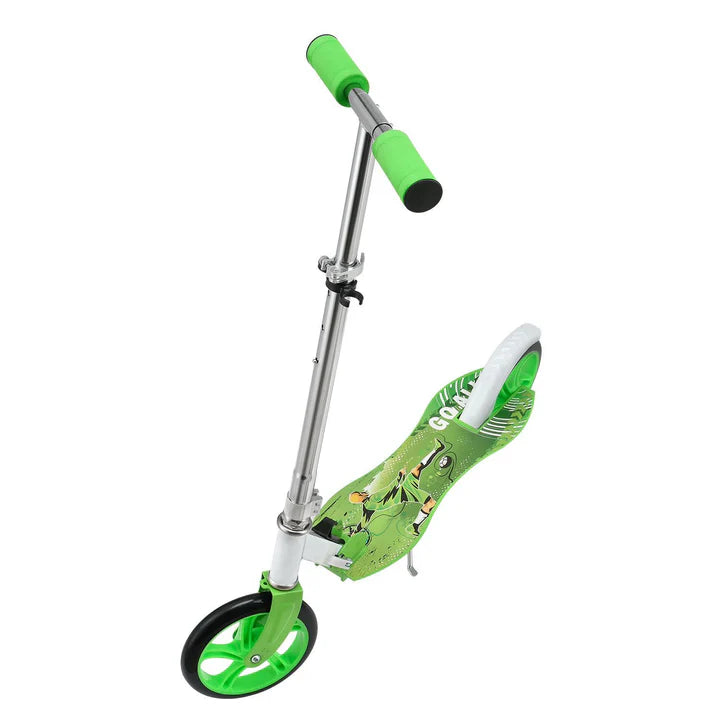 Cityroller Scooter mit XXL Rädern, Fußständer Hinterradreibungsbremse - Palo24