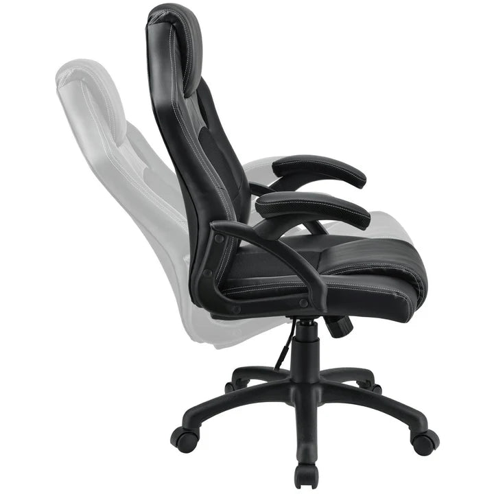 Chaise de bureau Racing Montréal (Noir)