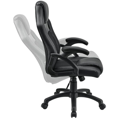 Chaise de bureau Racing Montréal (Noir)