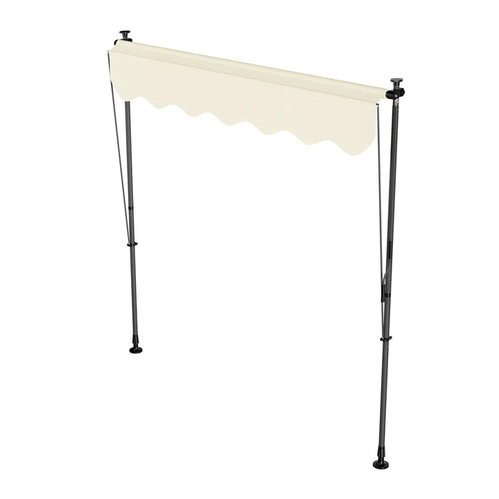 Klemmmarkise Kapstadt 200x120 cm Beige - Palo24
