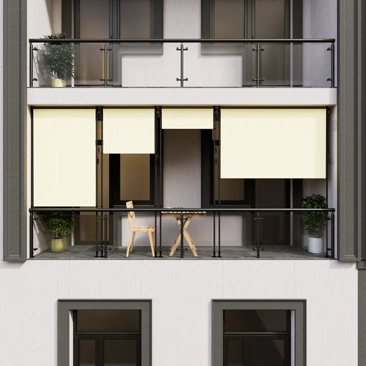 Senkrechtmarkise Barbados 200x310 cm Beige - Palo24