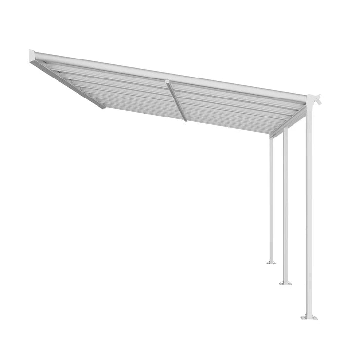 Toit de terrasse Borneo 3x3 m blanc