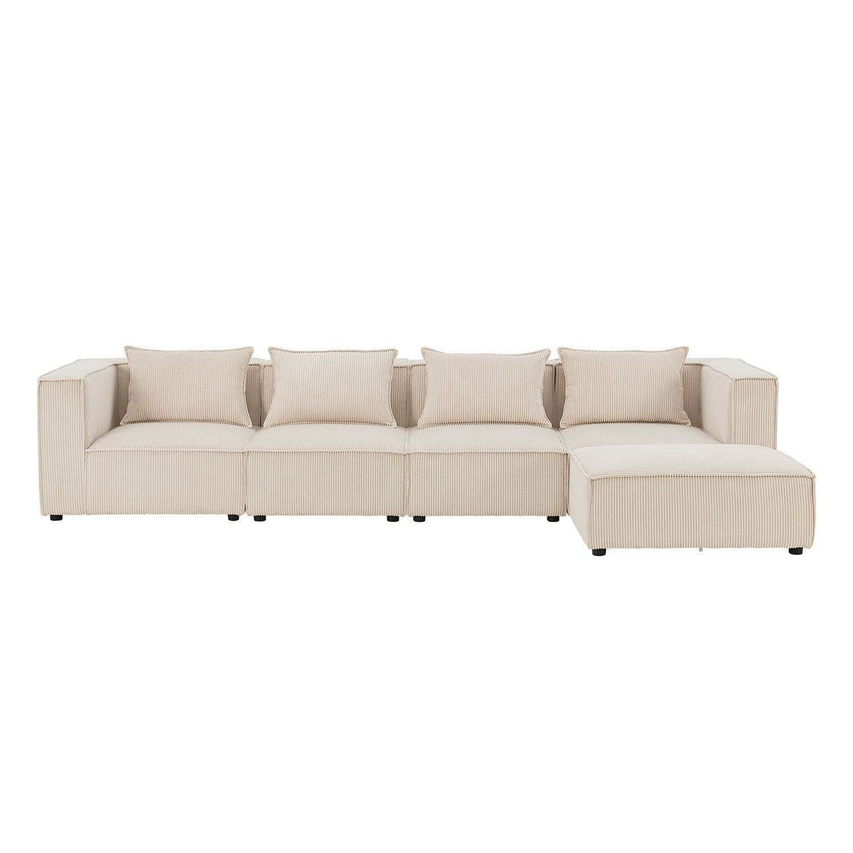Modulares Sofa Domas XL - 4 Sitzer Beige - Palo24