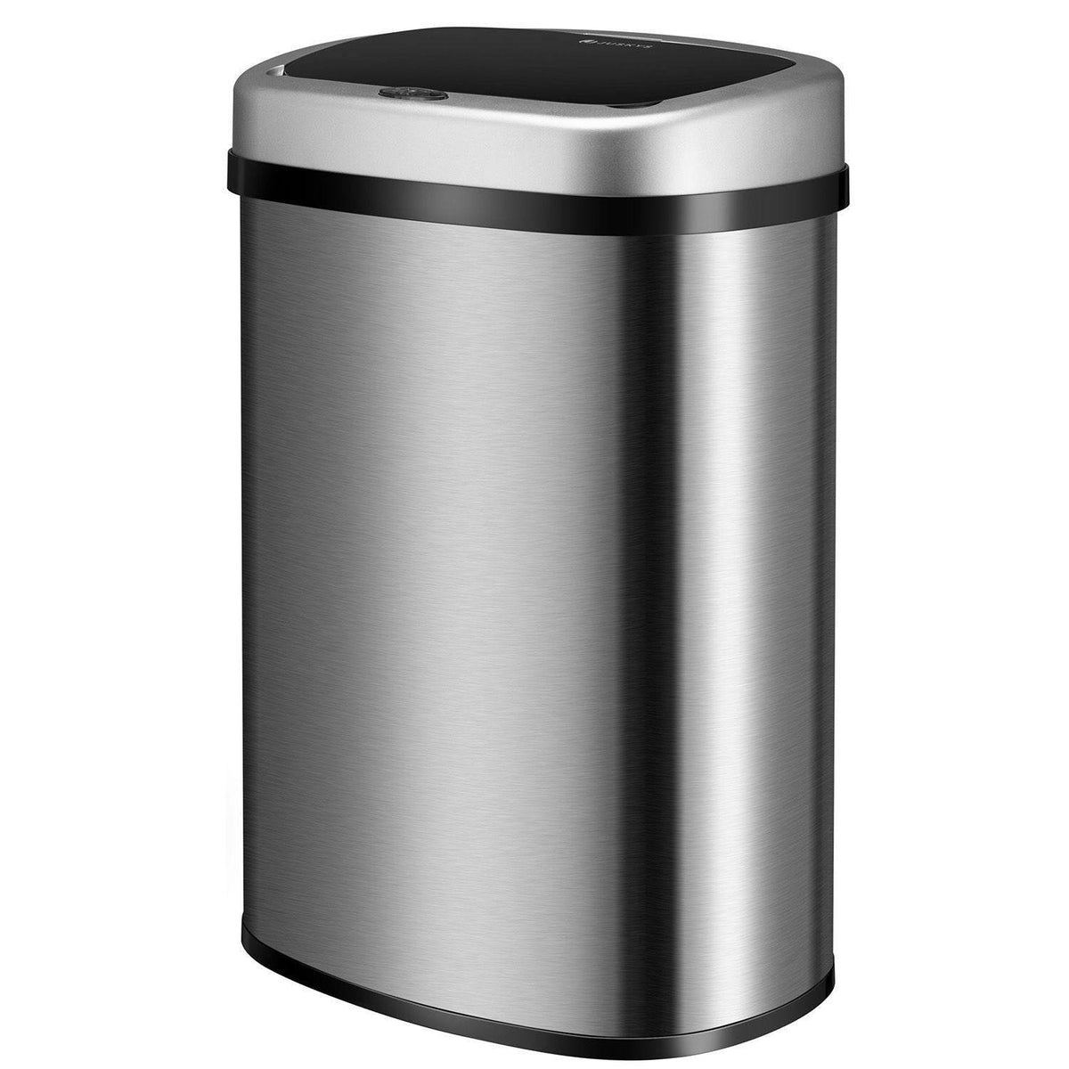 Automatischer Mülleimer mit Sensor - 50L Silber - Palo24