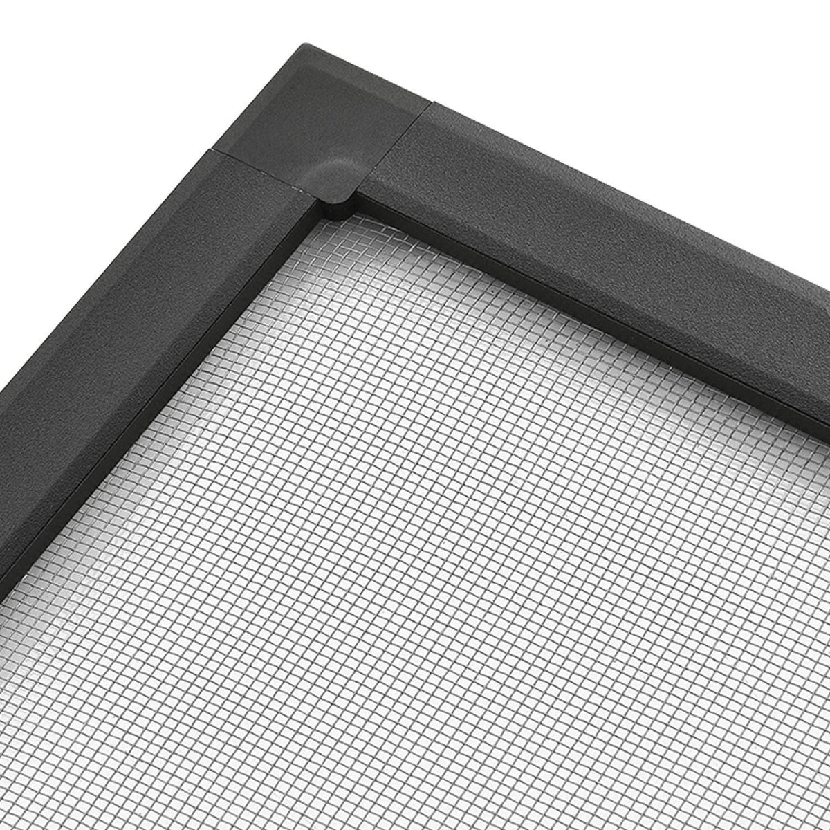 Fliegengitter 110x130 cm für Fenster Grau - Palo24