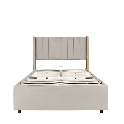 Polsterbett Savona 140 - Beige - Palo24