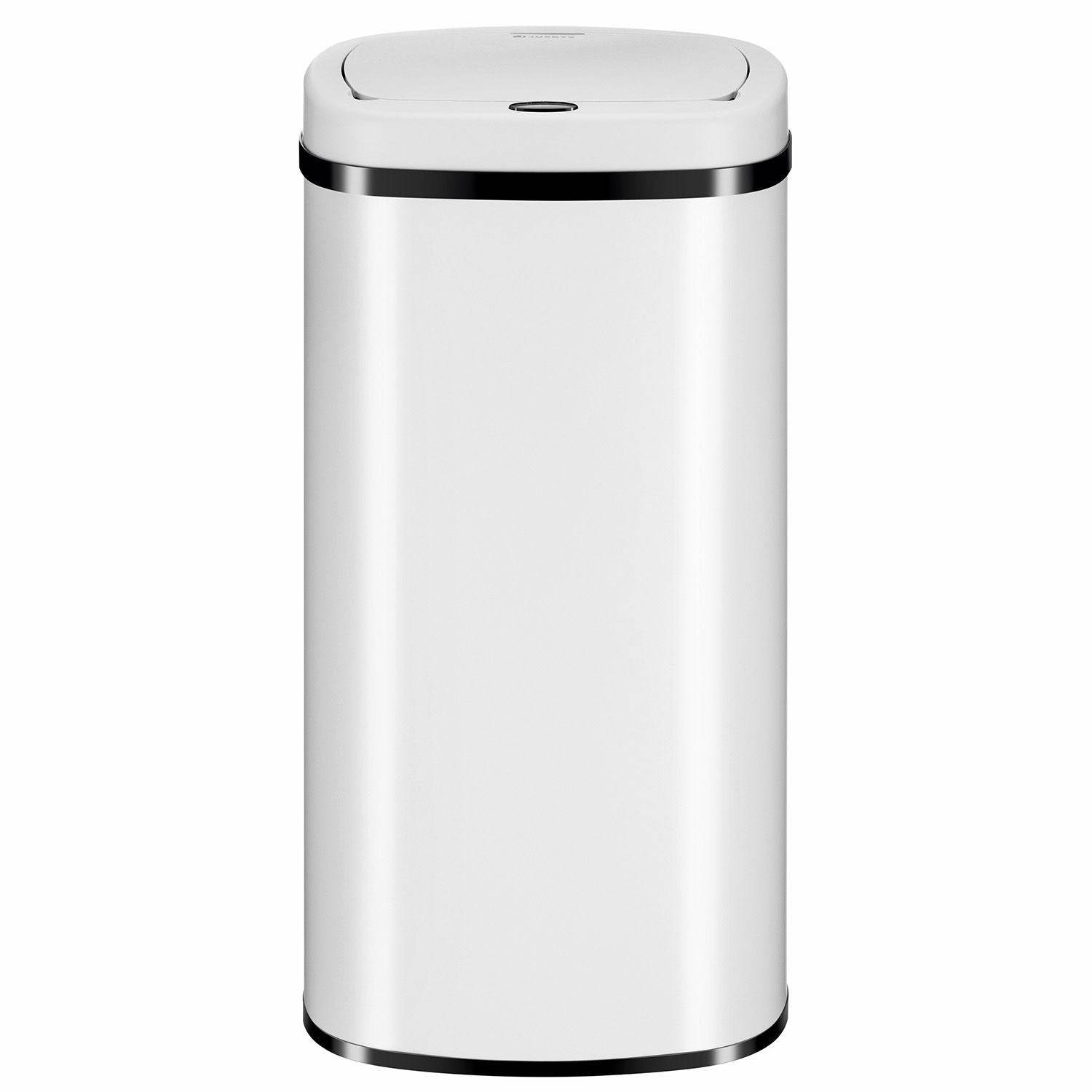 Automatischer Mülleimer mit Sensor - 70L Weiss - Palo24