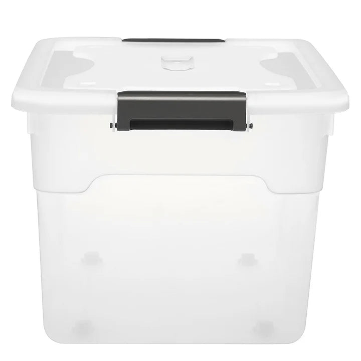 Scatola portaoggetti 30 L con coperchio set da 6